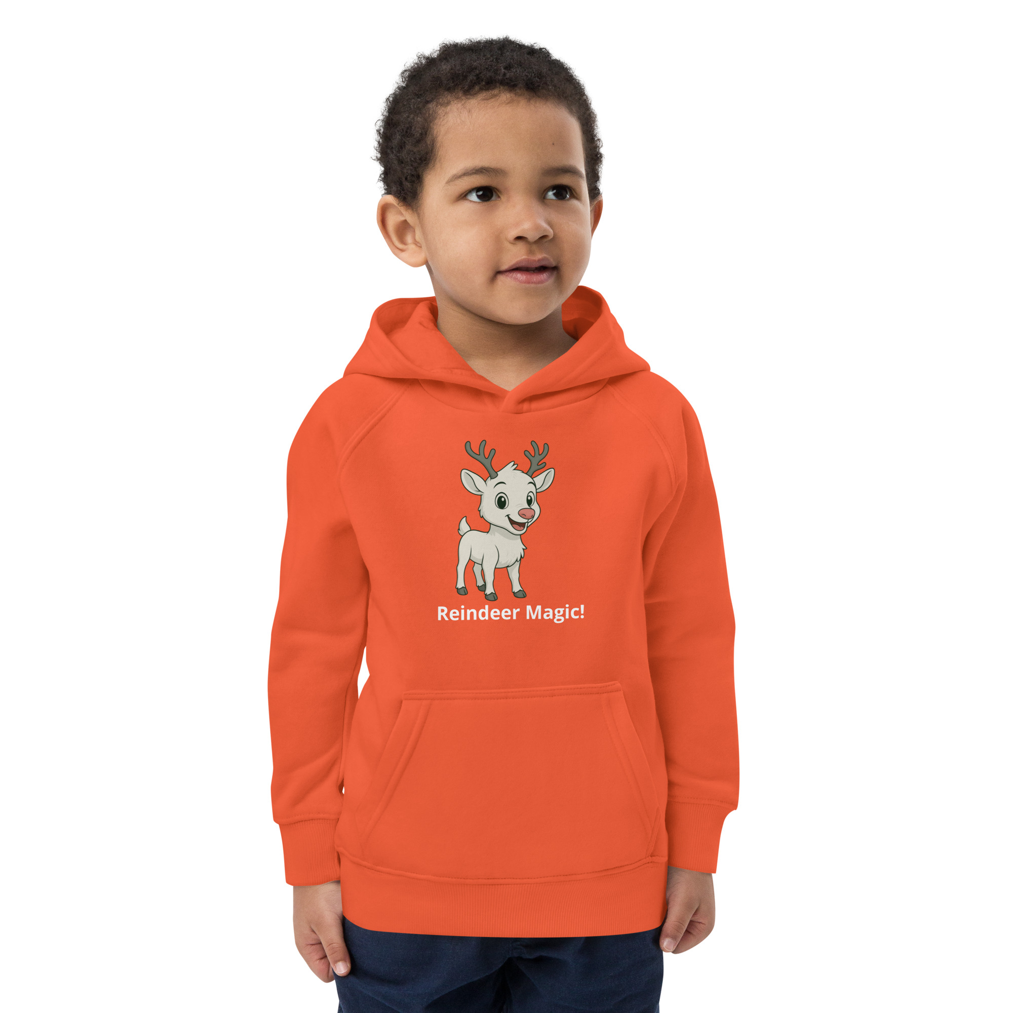 Lars Baby Reindeer Eco Hoodie